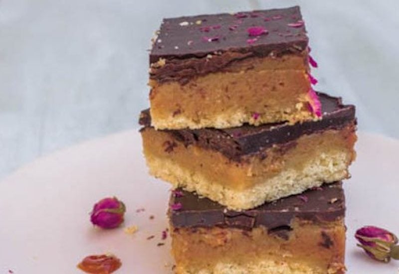 Vegan Caramel Slice edited