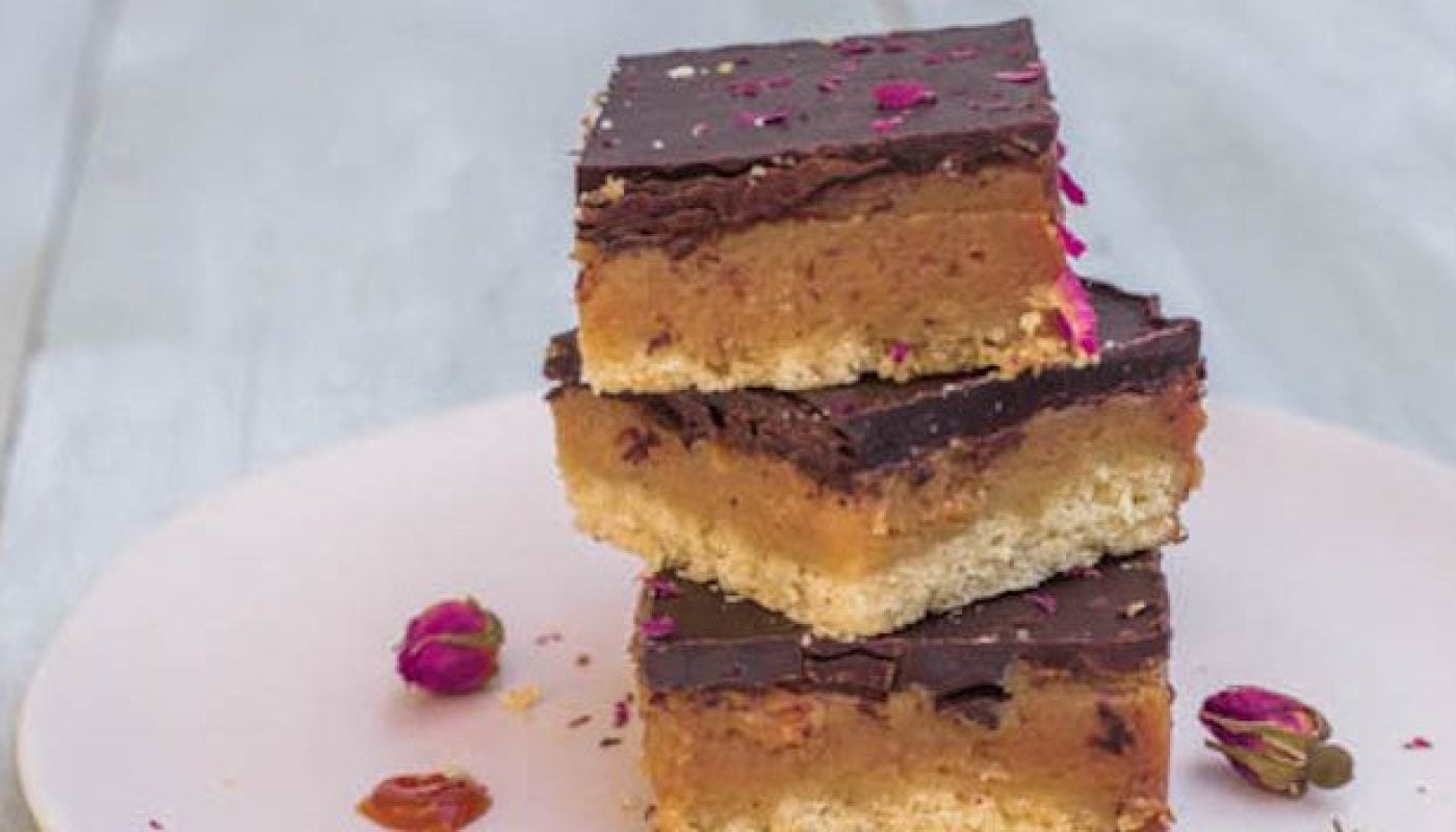 Vegan Caramel Slice edited