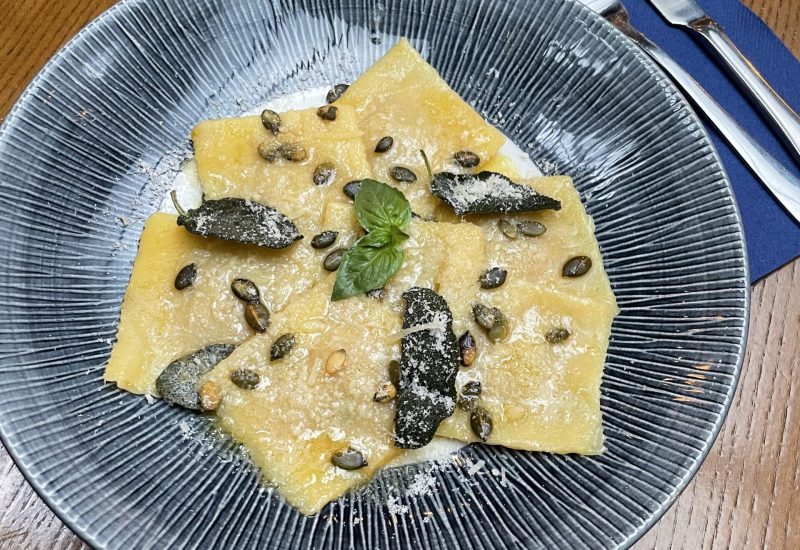 Vegan Pumpkin Ravioli Recipe By Rocco Cannella of NoLita
