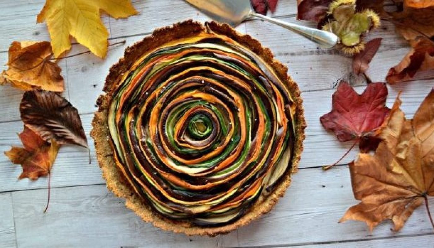 Vegetable Spiral Tart Recipe 4