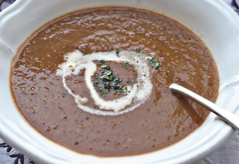 Velvety Vegetable Soup with Altamura Crostini Recipe by Eileen Dunne Crescenzi