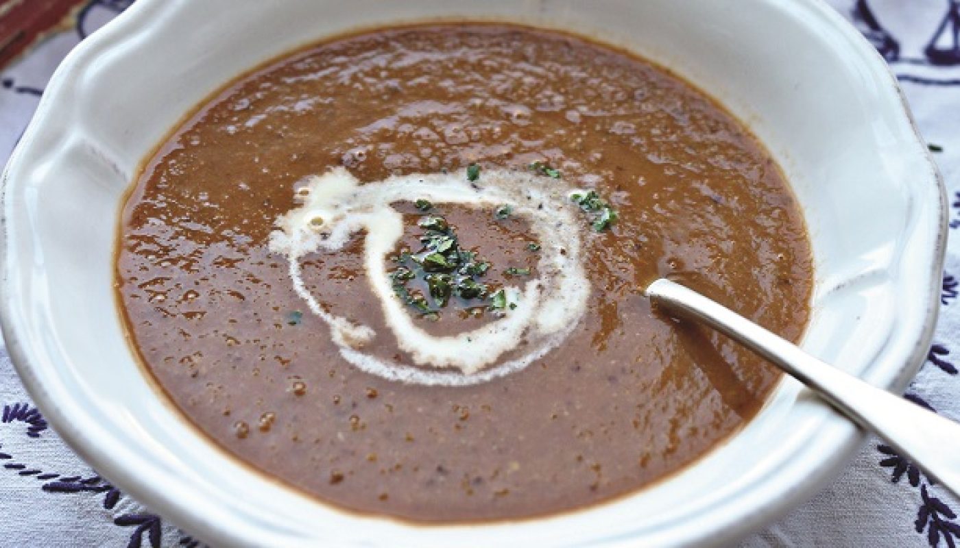Velvety Vegetable Soup with Altamura Crostini Recipe by Eileen Dunne Crescenzi