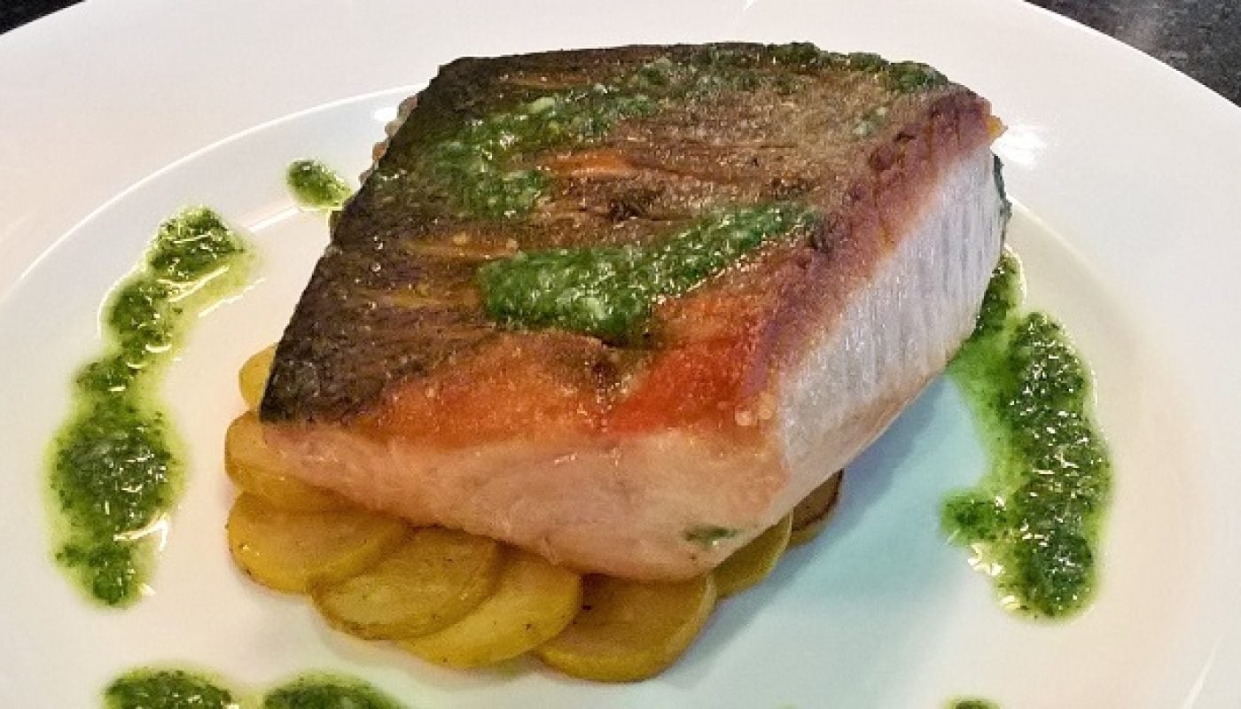 Mendel Semillon with Wild Irish Salmon - Recipe and Wine Pairing by Julie Dupouy