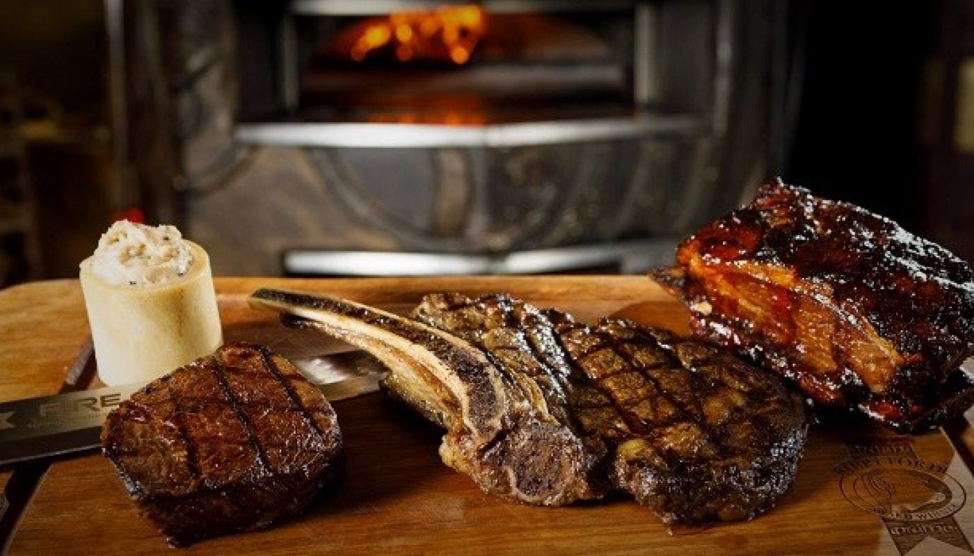 BBQ Rib Eye Steak With Marrow Butter Recipe By Fire Restaurant