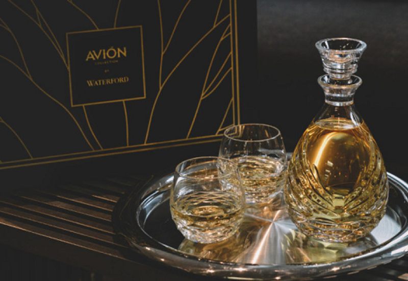 Waterford Crystal Launches Gorgeous Handcrafted Glassware for Premium Tequila Avión