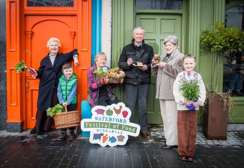 Connecting People Through Food!

Celebrating the launch of the 15th Annual Waterford Food Festival, are Dungarvan locals Ethna Sheehan; Hugo Cass, aged 5; Maura Curran; John David Power; Mary Flynn and Frances Cass, aged 7.

This year's program, set for April 19-21 in Dungarvan, Co. Waterford, features 85 food and family fun-themed events.

For tickets and more information see www.waterfordfestivaloffood.com and follow on social media for all the latest updates.

Photo: Joleen Cronin