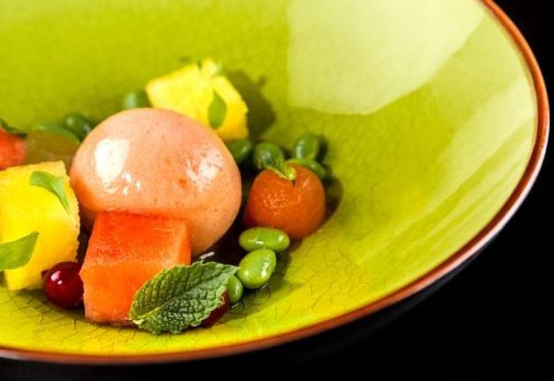 Watermelon And Blackcurrant Soup Recipe