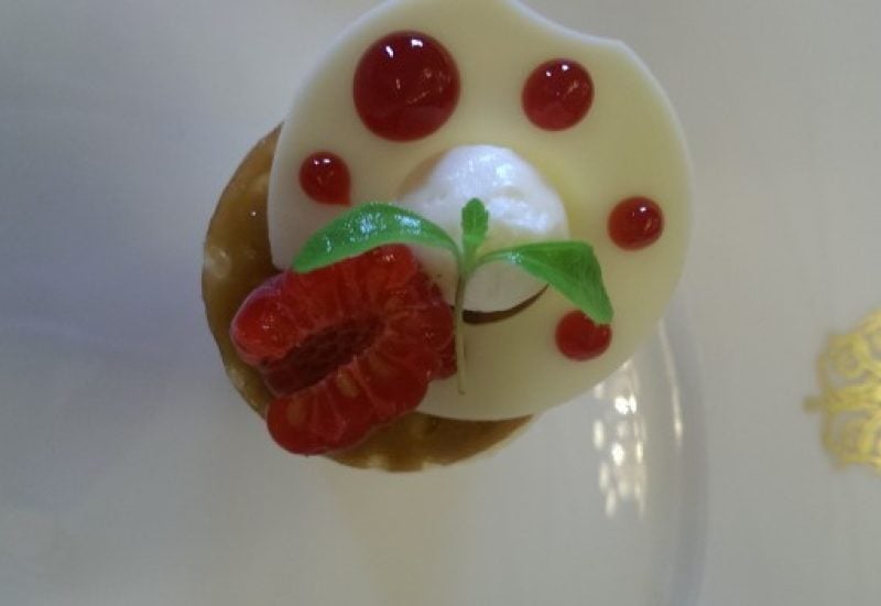 White Chocolate Bavarois