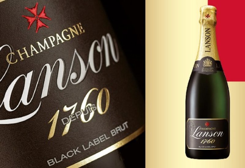 Win a Bottle of Lanson Black Label NV Champagne from OBriens Wine to Celebrate Valentines Day