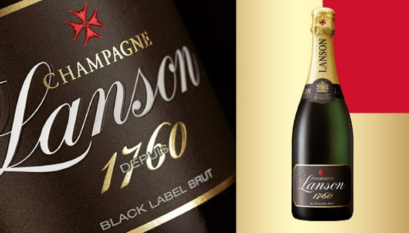 Win a Bottle of Lanson Black Label NV Champagne from OBriens Wine to Celebrate Valentines Day