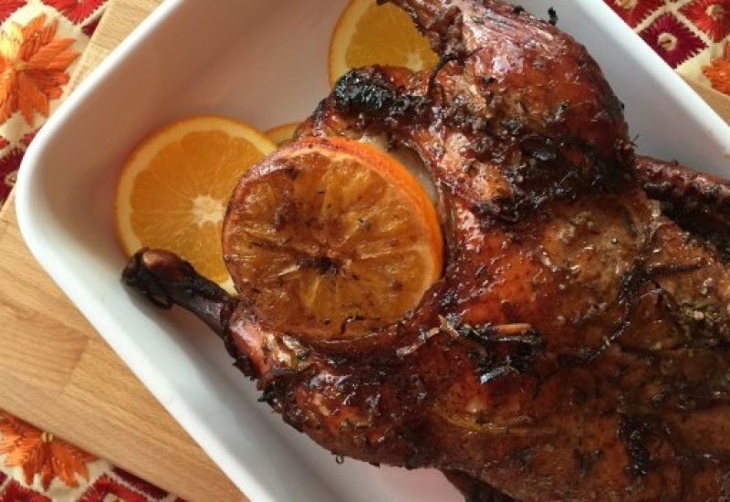 Wonky Spatula Maple Glazed Duck