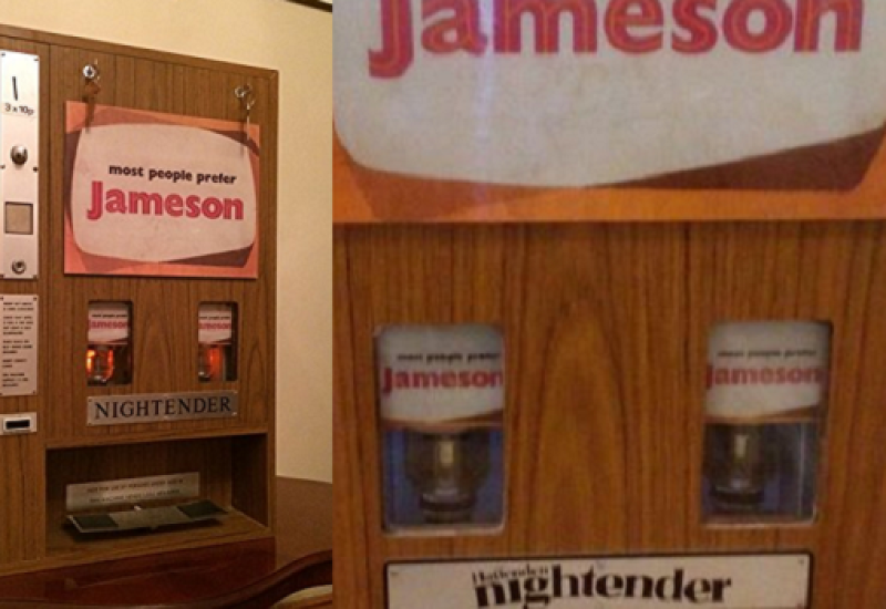You Can Now Buy this Amazing Retro Irish Whiskey Vending Machine