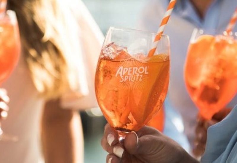 Outdoor Aperol Bar