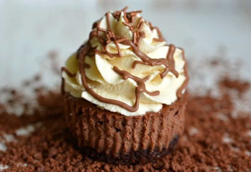 Mini Bailey's Chocolate Cheesecake Recipe by Karyn Ryan