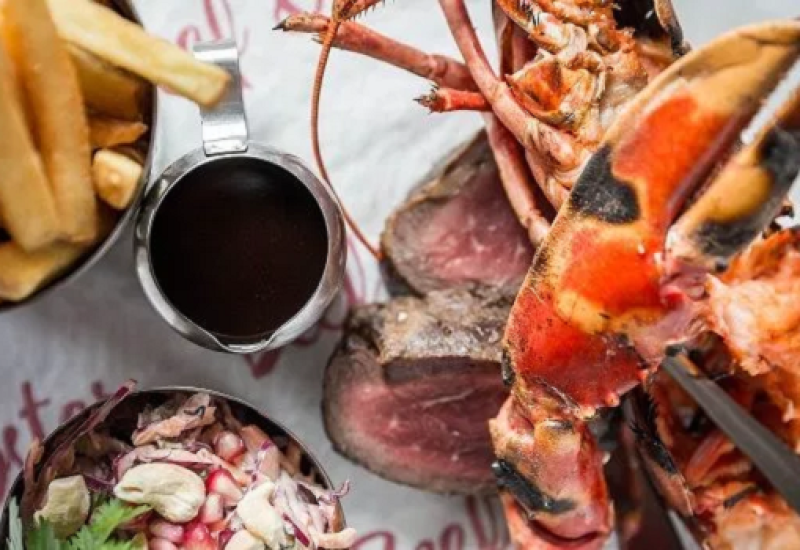 Win a 2 Course Dinner for 2 with Cocktails at Beef and Lobster