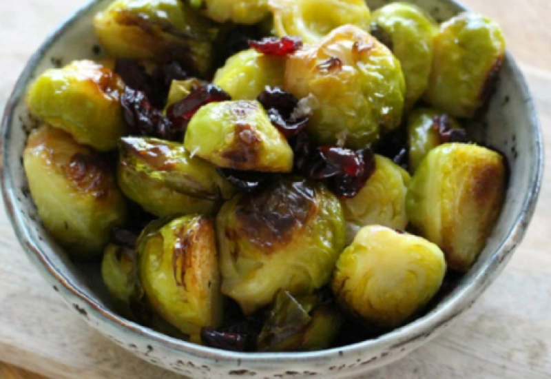 Baked Brussels Sprouts Recipe by The Wonky Spatula