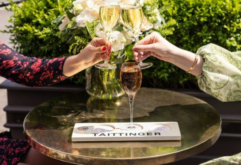 café du parc taittenger champagne