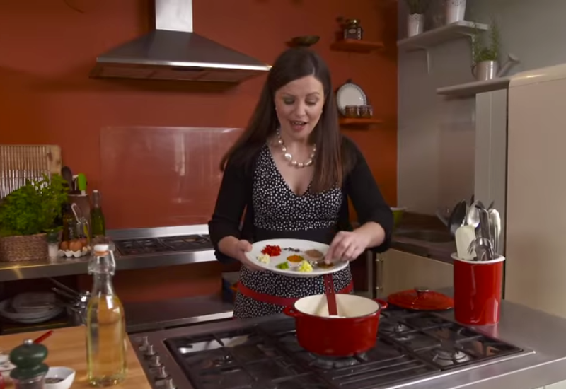 Catherine Fulvio cooks up Barbecued Lamb