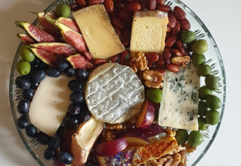 Perfect Christmas Cheese Board with Wine Pairings by Philippa Moore