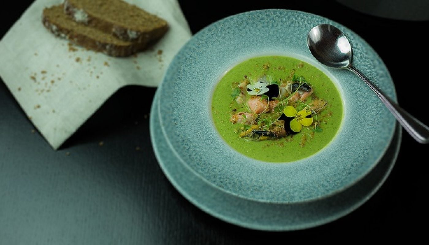 Seafood Chowder By Chef Stuart Heeney From Clontarf Castle