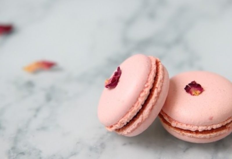 cove cake design macaron