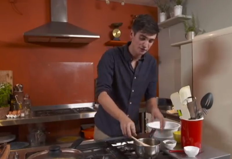 Donal Skehan cooks up Paprika Chicken with Rice and Eggs