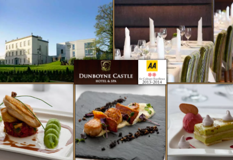 Dunboyne Castle Offer: Enjoy a 3 course meal with a bottle of wine for only €50