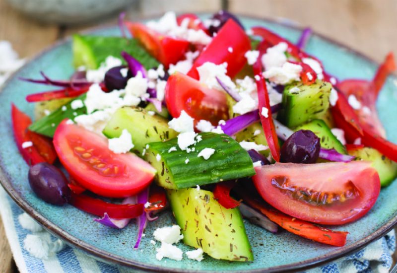 Greek-Style Cucumber Salad