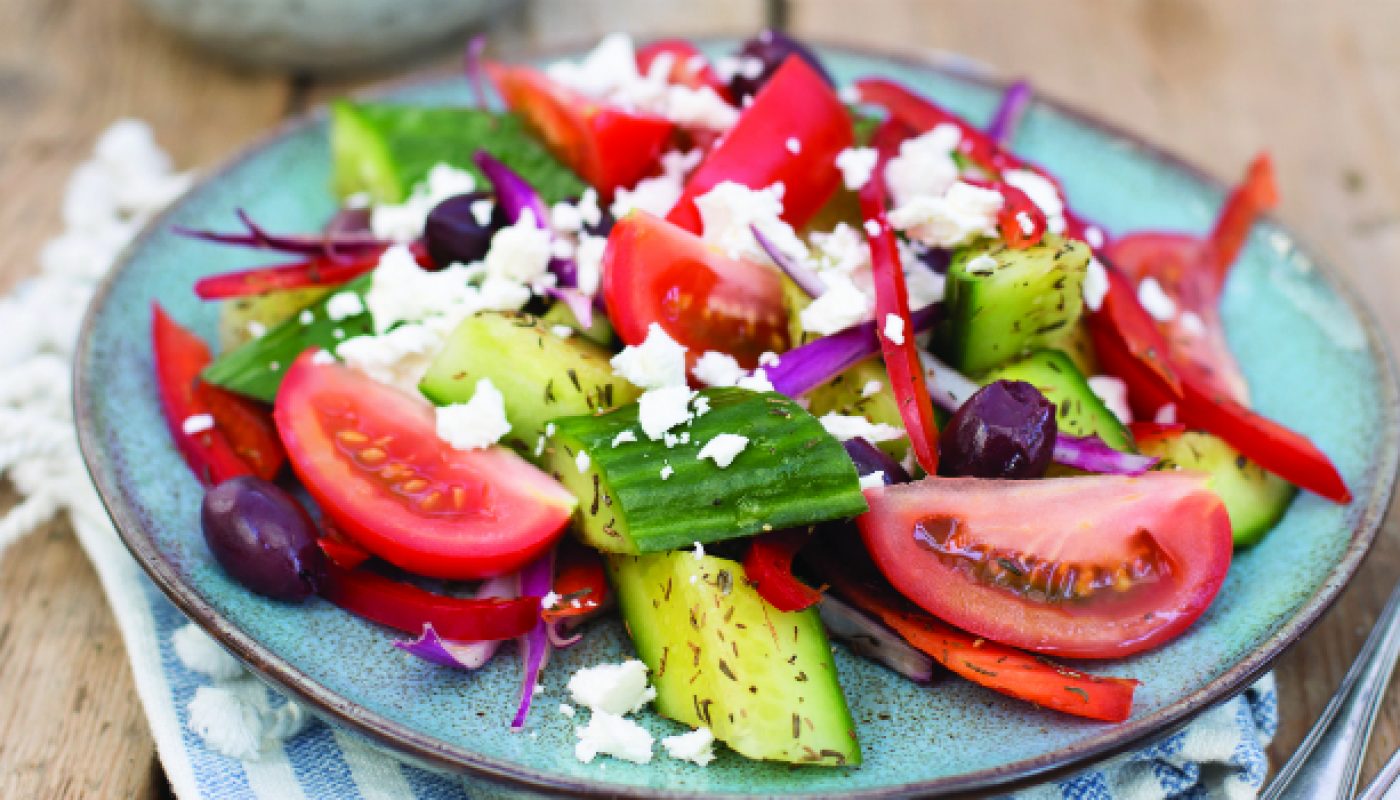 Greek-Style Cucumber Salad
