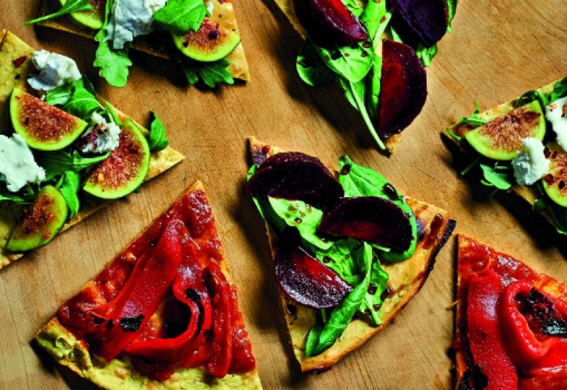 Gluten-Free Crispy Socca Pizza