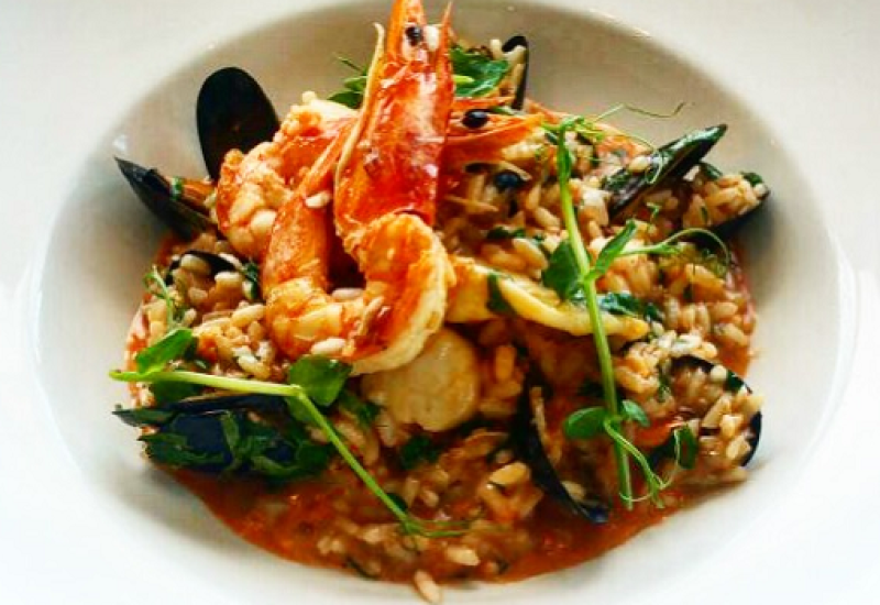 Seafood Risotto Recipe from Wrights Findlater Howth