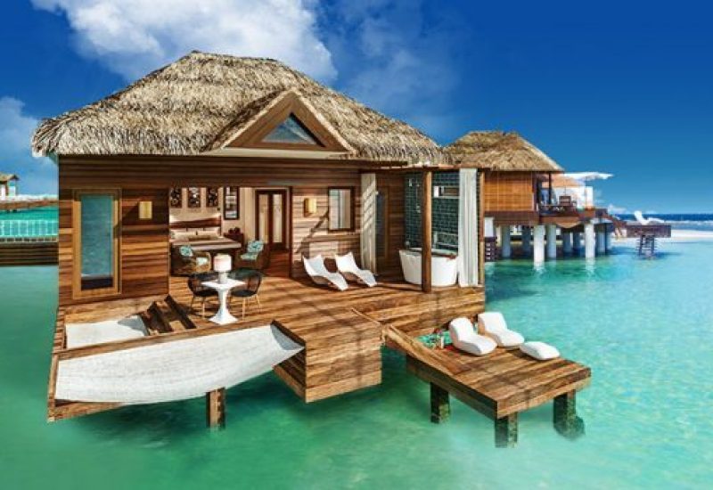 floating suites caribbean bungalowsBottom
