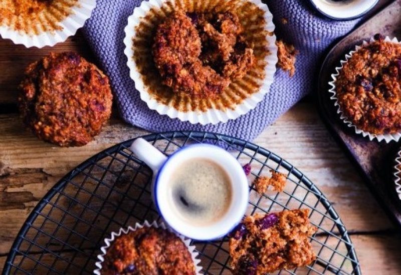 Oliver McCabe full-on fig, cranberry and oat bran muffins image 1
