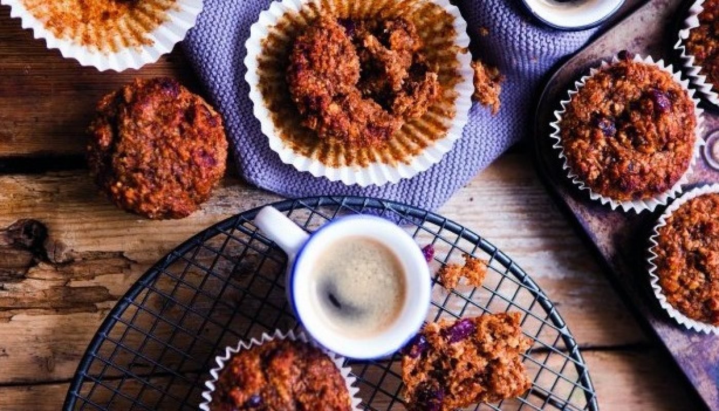 Oliver McCabe full-on fig, cranberry and oat bran muffins image 1