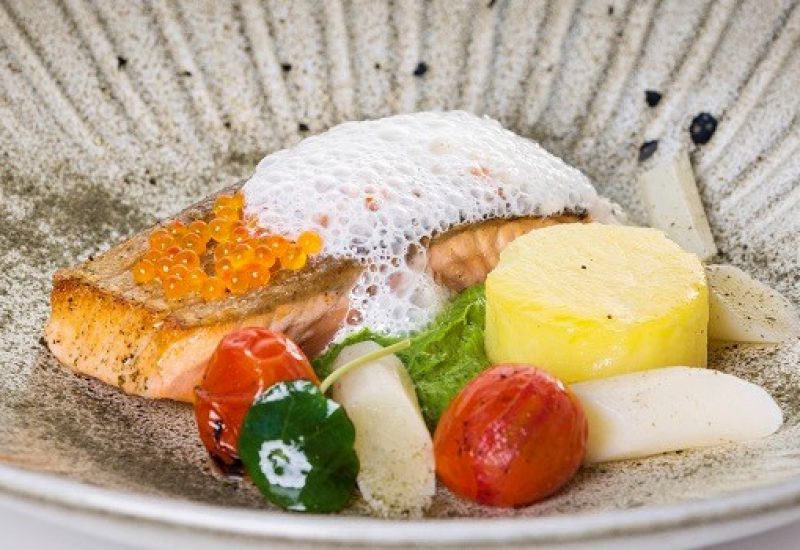 Pan Roast Salmon Fillet Recipe by Chef Igor From The Gibson