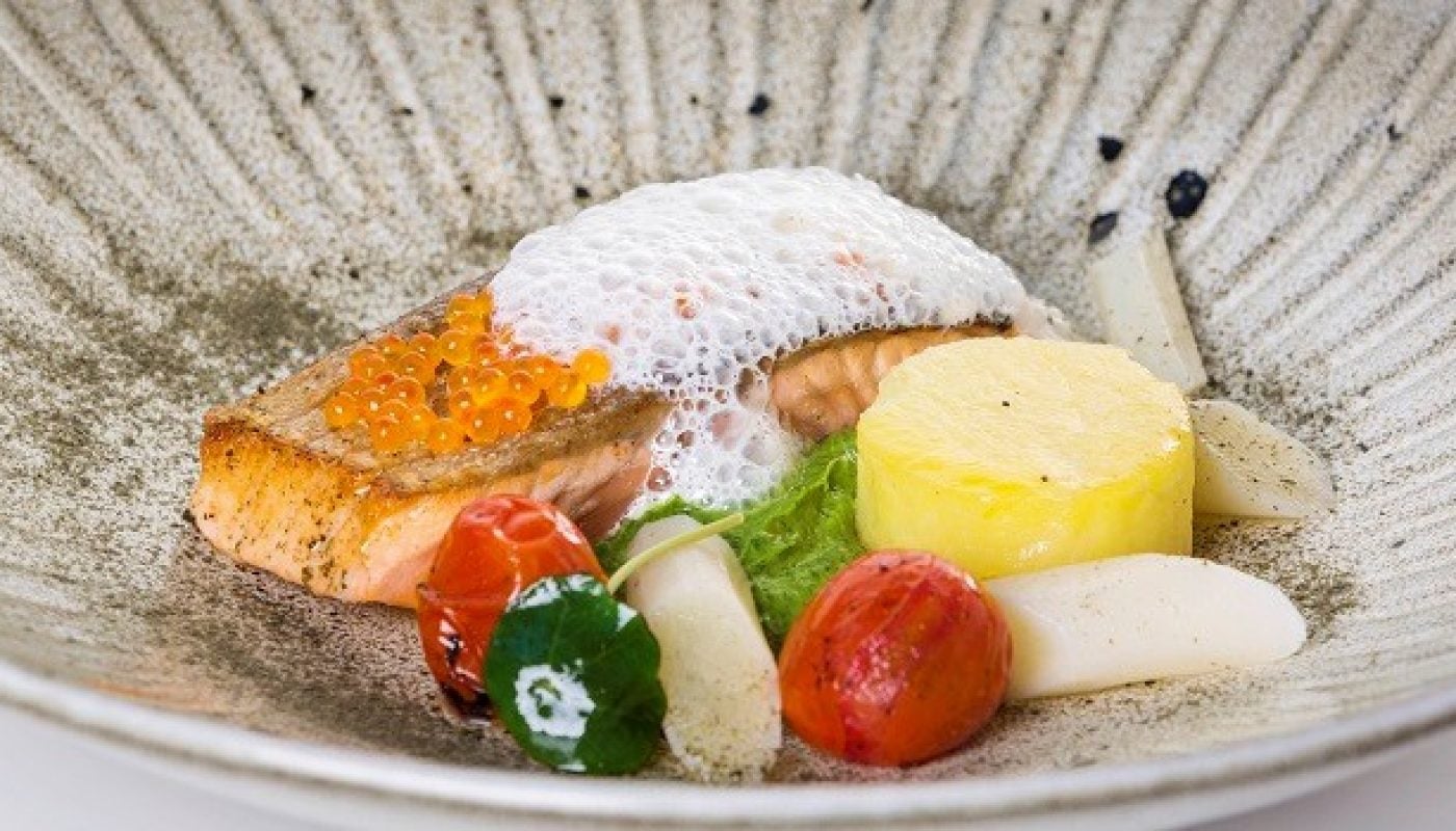 Pan Roast Salmon Fillet Recipe by Chef Igor From The Gibson