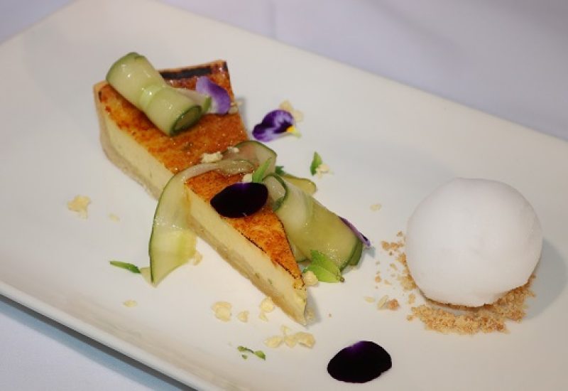 gin and tonic tart recipe by Chef Philip Gleeson