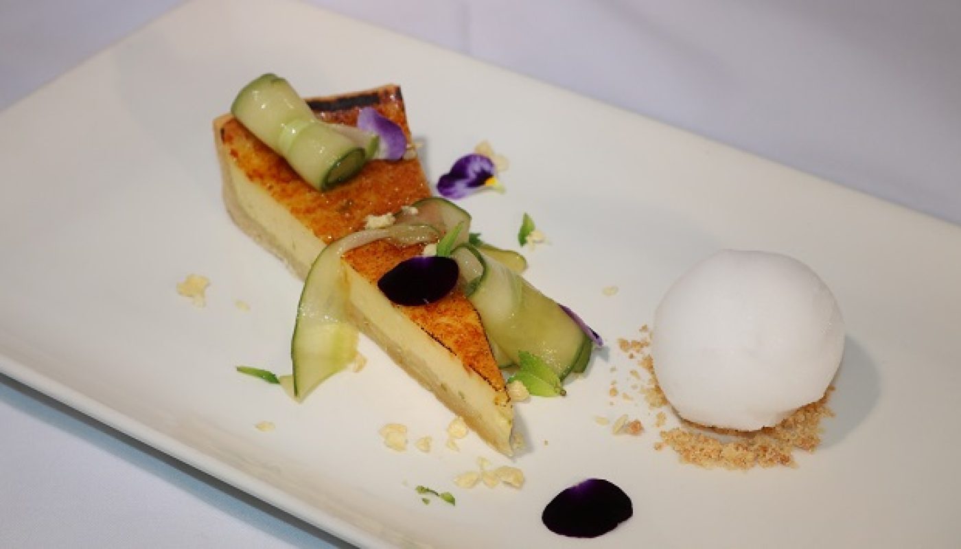 gin and tonic tart recipe by Chef Philip Gleeson