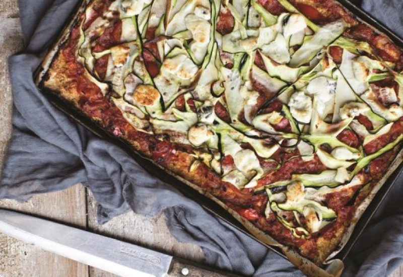 goats cheese pizza