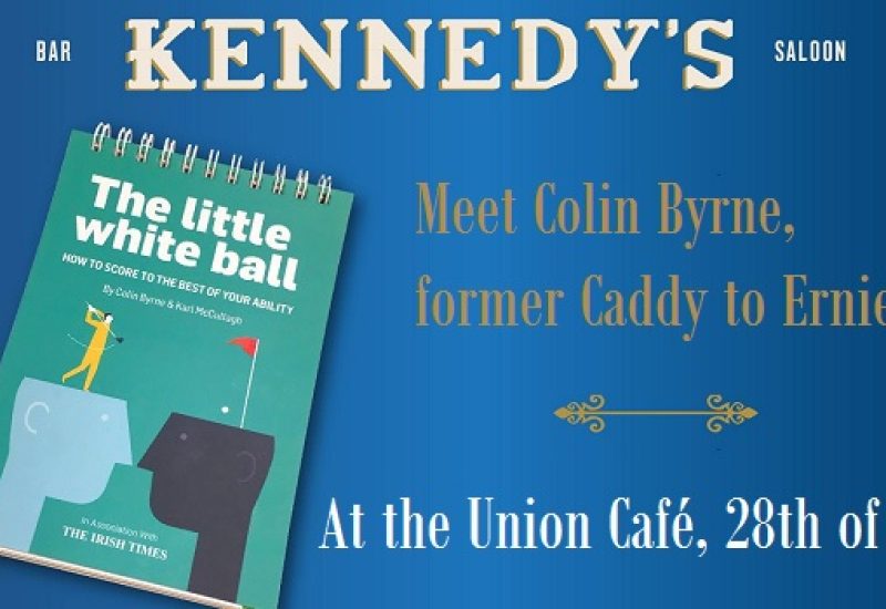 Q&A with Golf Hero Colin Byrne at Union Café this 28th of June