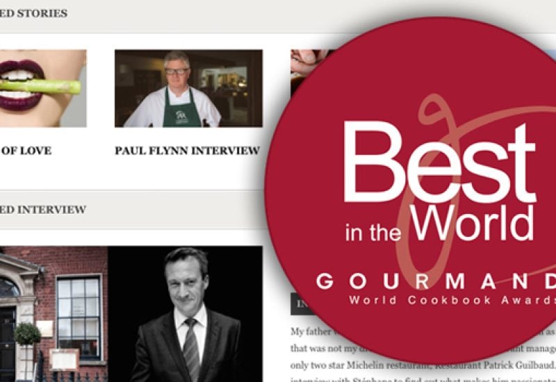The Taste has been Shortlisted for a Gourmand World Cookbook Awards