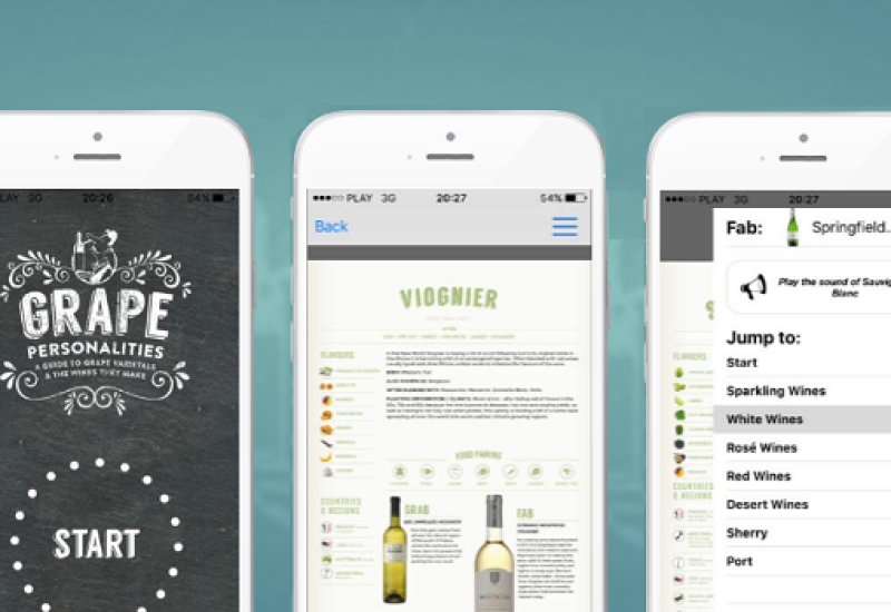 New Wine App Grape Personalities, a Great Resource for Wine Lovers Just Launched