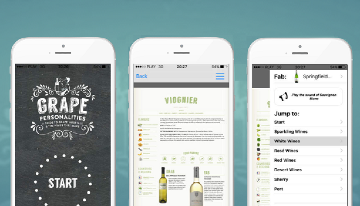 New Wine App Grape Personalities, a Great Resource for Wine Lovers Just Launched