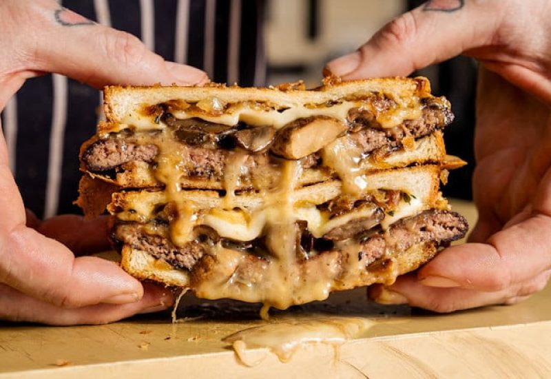 gubbeen patty melt hawksmoor