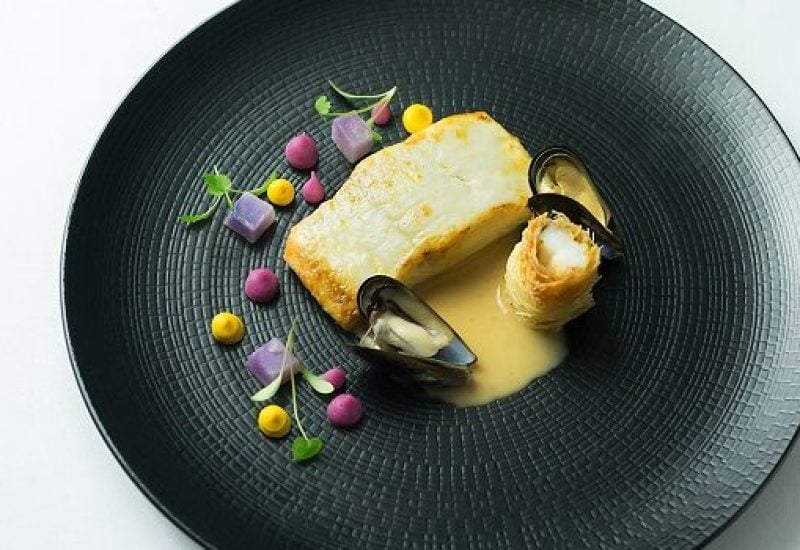 halibut , katafi wrapped langoustine & violetta potatoes2