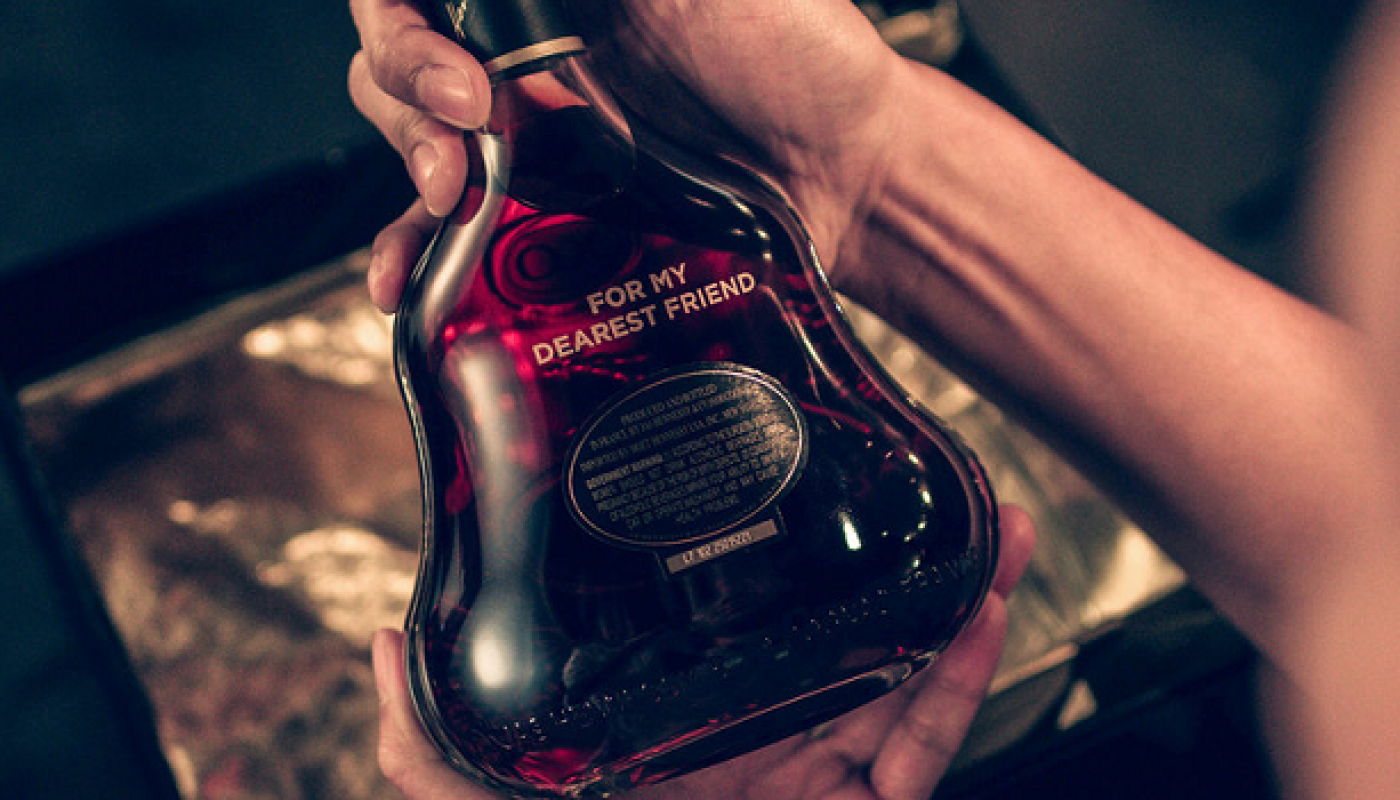 You Can Get an Engraved Bottle of Hennessy Cognac and its All we Want for Christmas