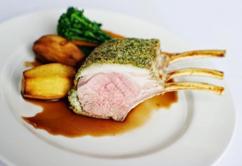 Herb Crusted Rack of Lamb Recipe by Chef Adrian Martin