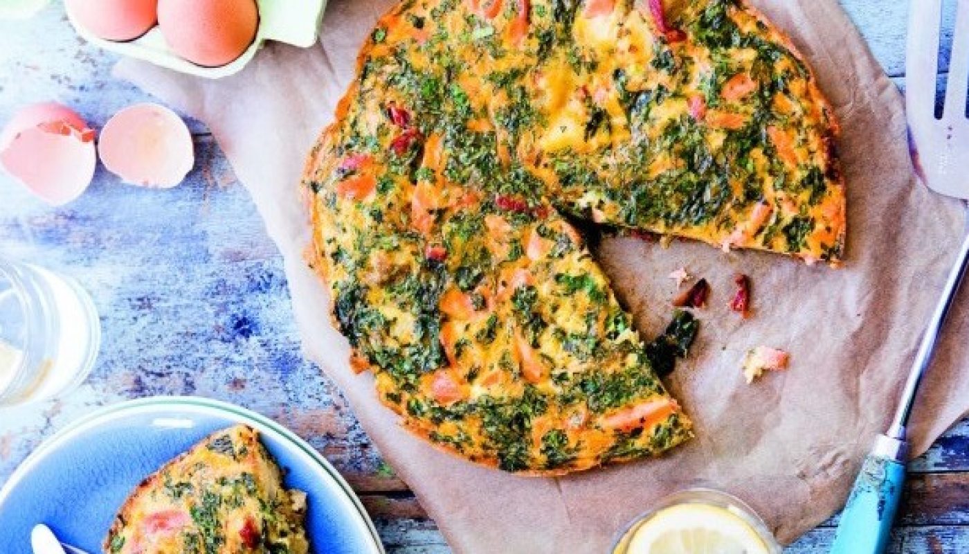 Oliver McCabe herby smoked salmon fritatta image 1