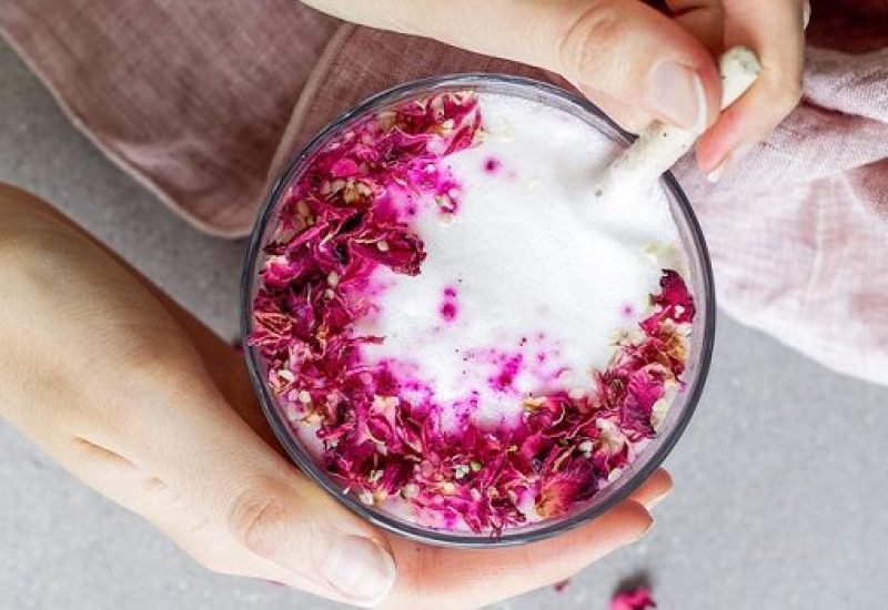 hibiscus-rose-latte Food Trends 2018