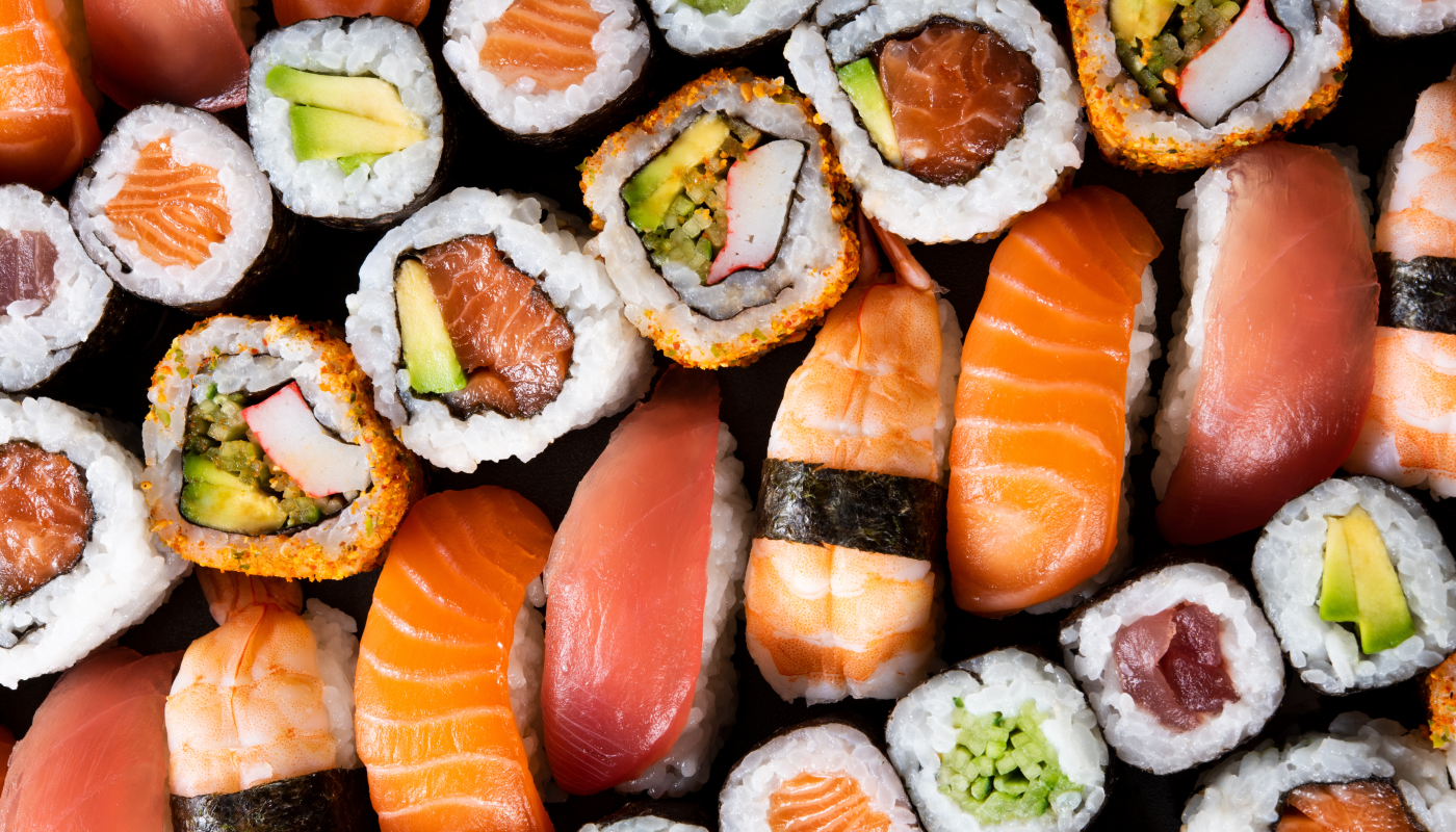 homemade sushi